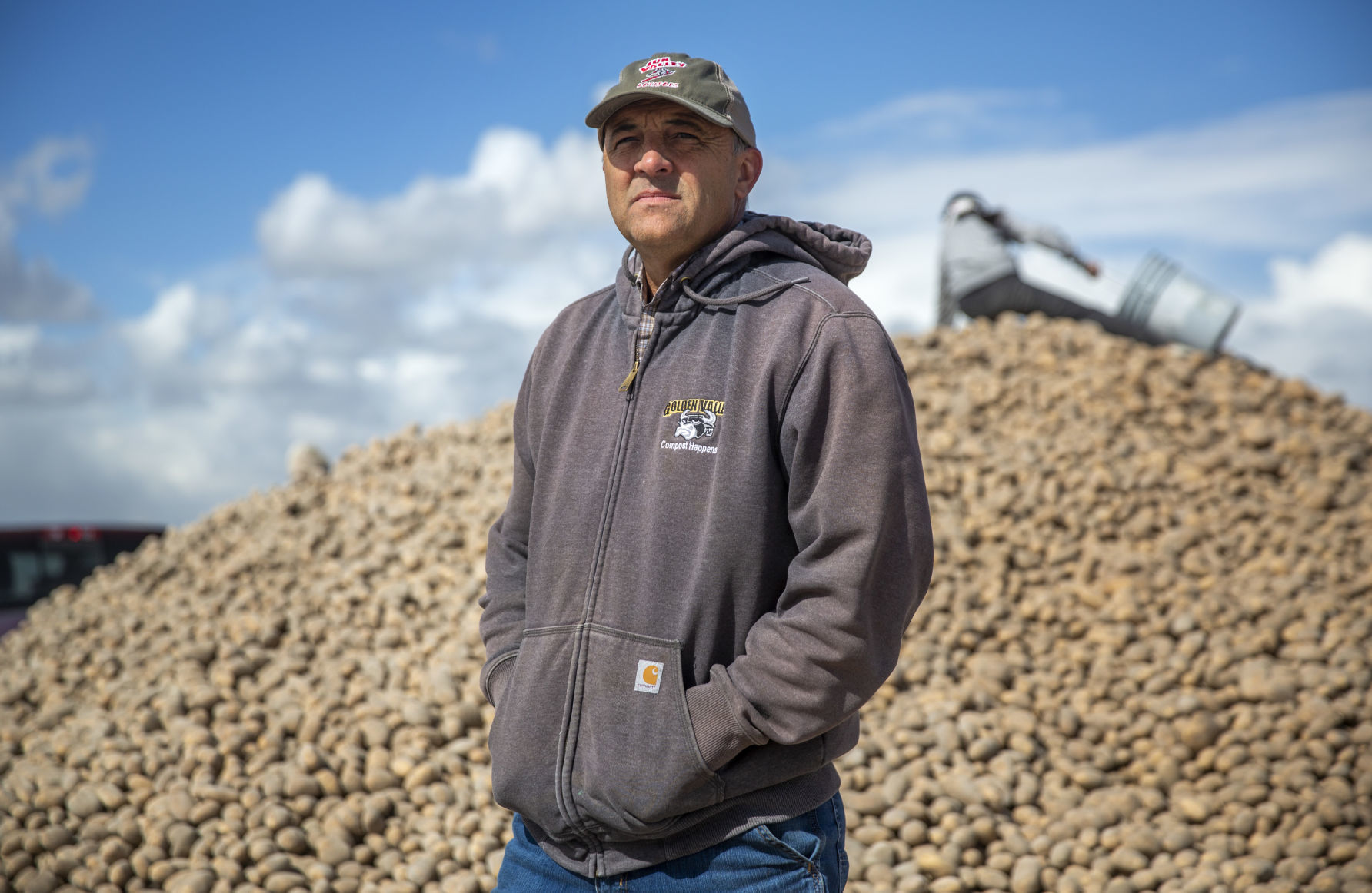 Potato farmers unable to sell all of their inventory